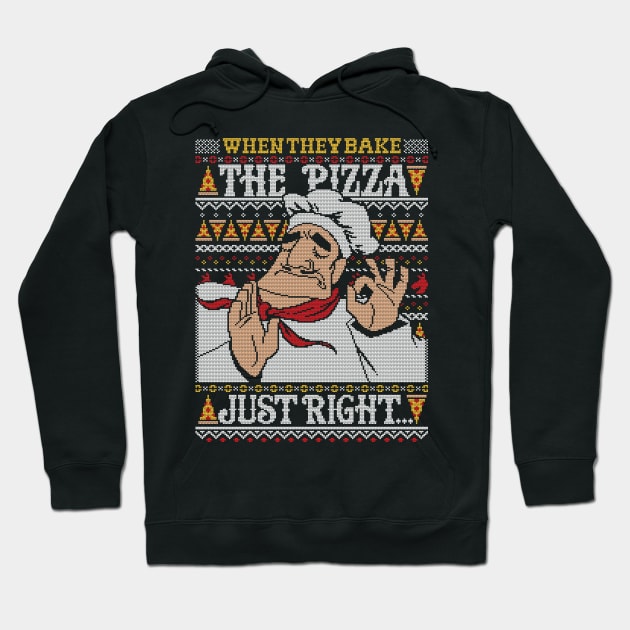 When They Bake the Pizza Just Right... Hoodie by Punksthetic